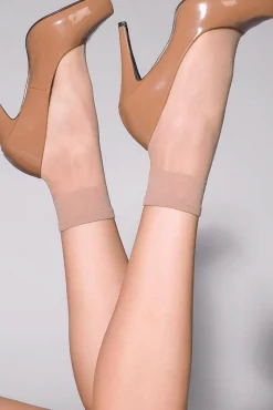 Mujer Ivette Bridal Medias>Pack2 Tobilleros ancho maxi 20dn