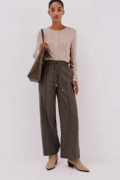 Mujer Cortefiel Pantalones>Panralón goma texturas