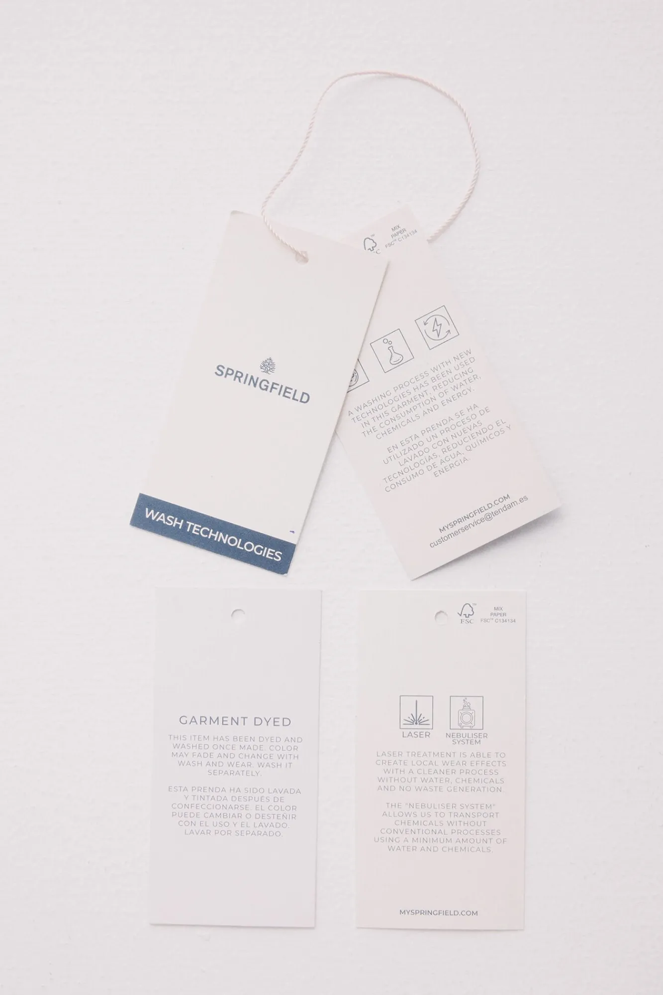 Hombre Springfield Pantalones>Pantalón 5 bolsillos color slim fit