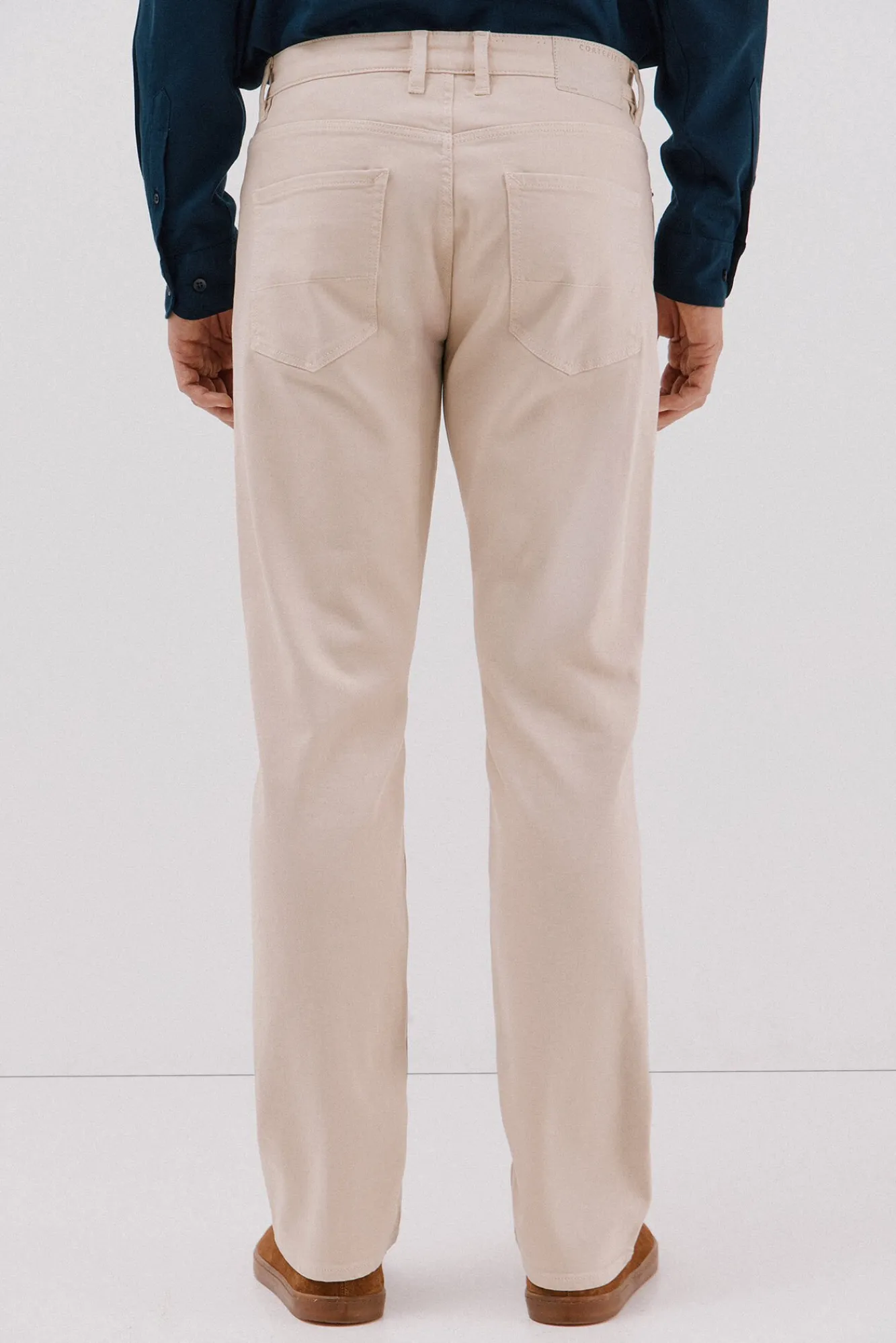 Hombre Cortefiel Vaqueros|Pantalones>Pantalón 5 bolsillos color regular fit