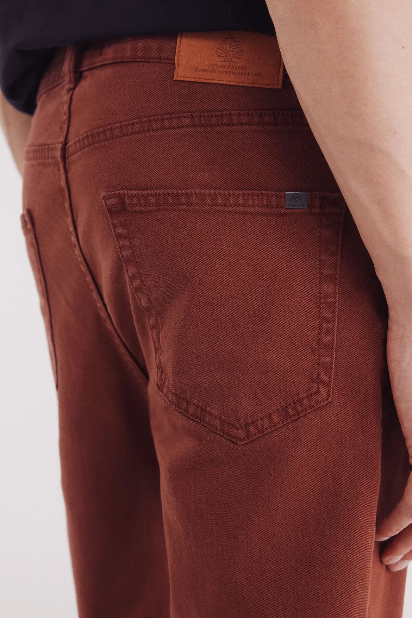 Hombre Springfield Pantalones>Pantalón 5 bolsillos color slim fit