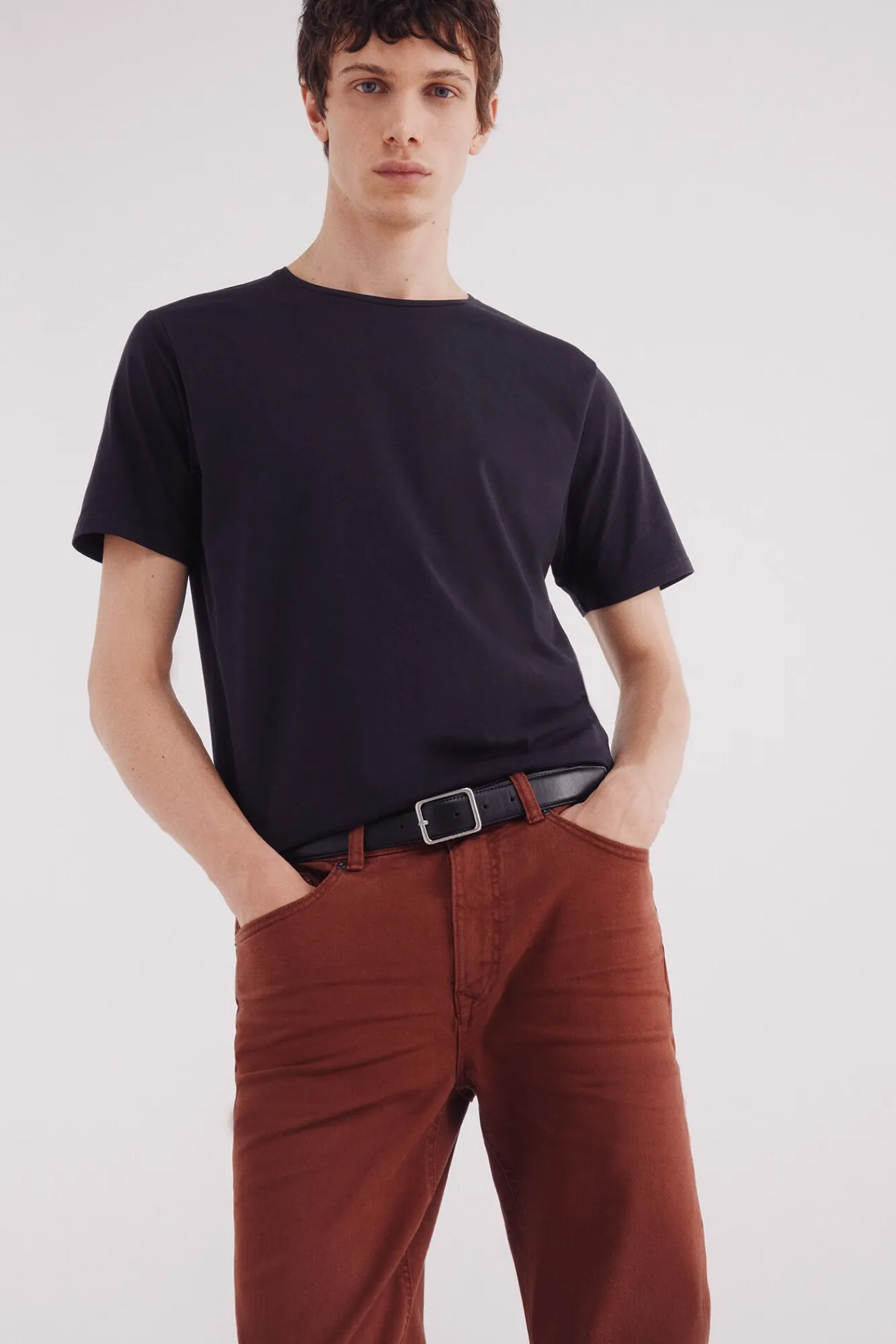 Hombre Springfield Pantalones>Pantalón 5 bolsillos color slim fit