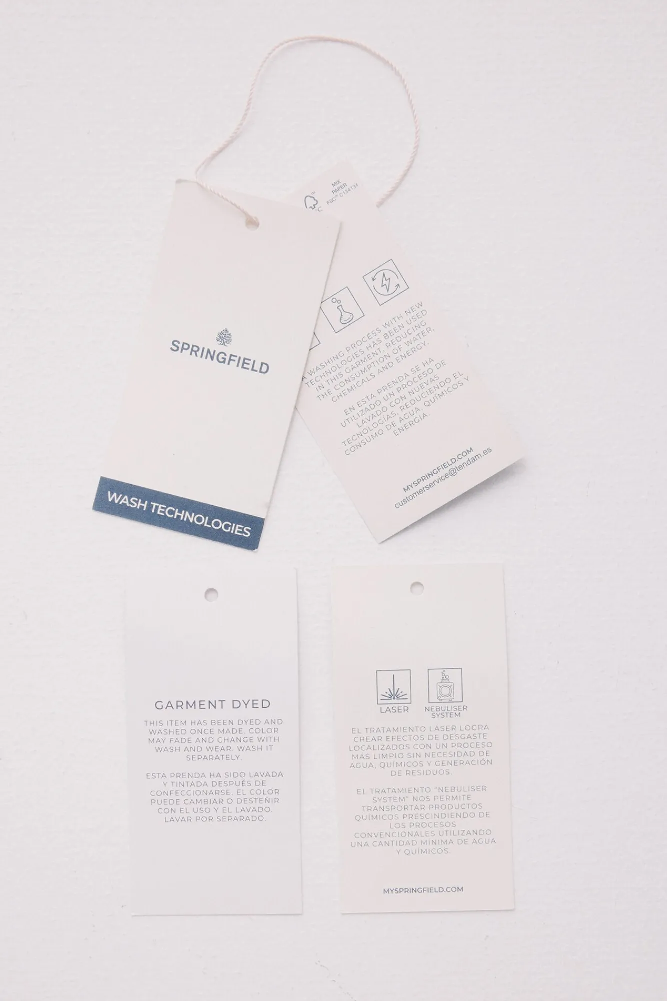 Hombre Springfield Pantalones>Pantalón 5 bolsillos color slim fit