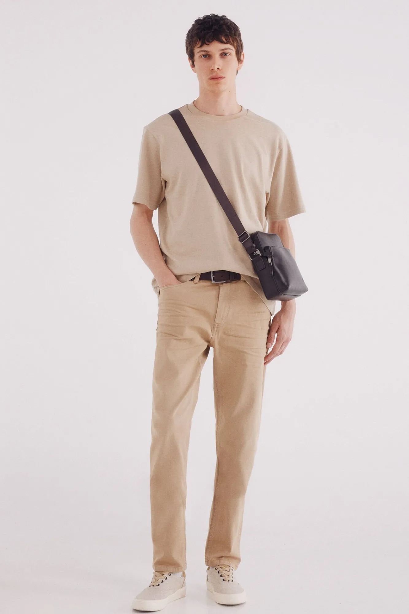 Hombre Springfield Pantalones>Pantalón 5 bolsillos color slim fit