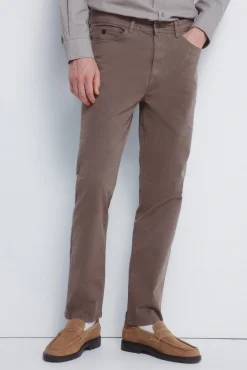 Hombre Springfield Pantalones>Pantalón 5 bolsillos color slim fit