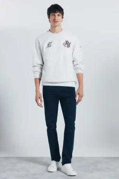 Hombre Springfield Pantalones>Pantalón 5 bolsillos color slim fit