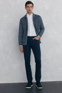 Hombre Pedro del Hierro Vaqueros|Pantalones>Pantalón 5 bolsillos color slim fit