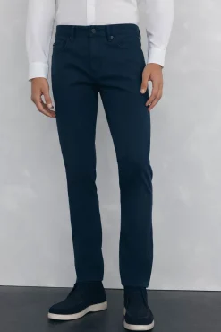 Hombre Pedro del Hierro Vaqueros|Pantalones>Pantalón 5 bolsillos color slim fit