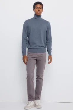 Hombre Springfield Pantalones>Pantalón 5 bolsillos color slim fit