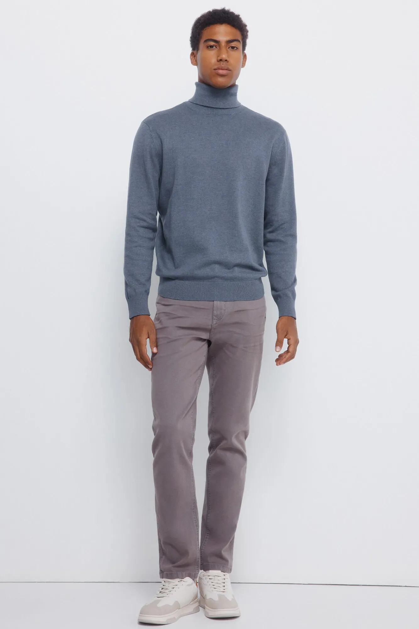 Hombre Springfield Pantalones>Pantalón 5 bolsillos color slim fit