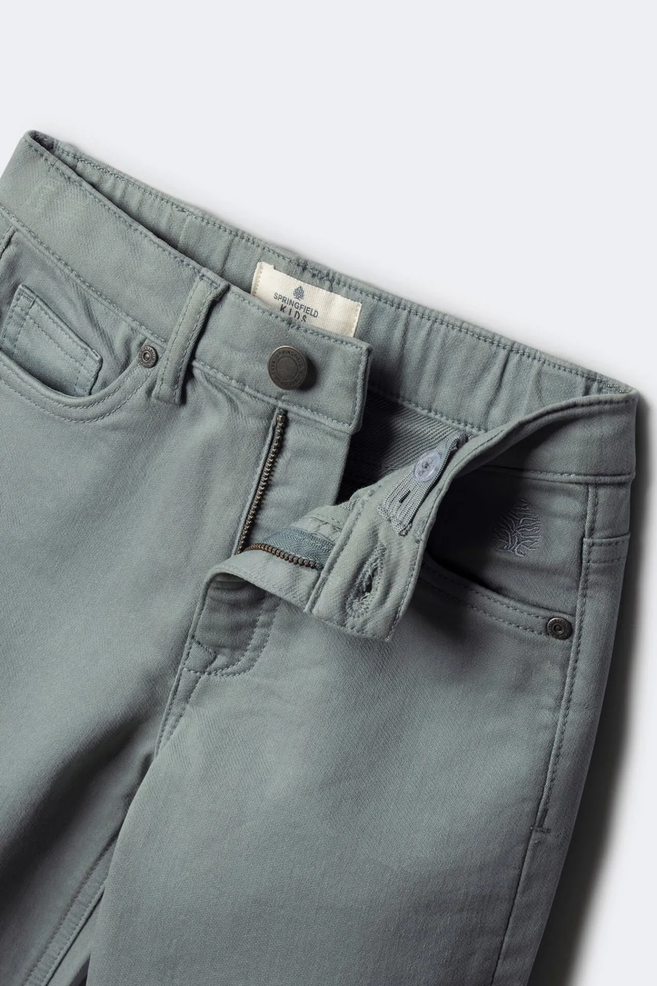 Niños Springfield Kids Pantalones>Pantalón 5 bolsillos slim fit niño