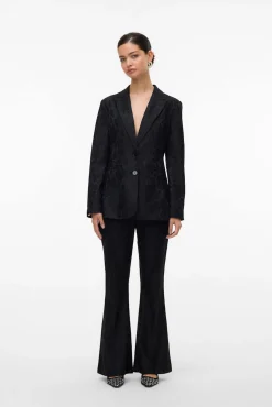 Mujer Vero Moda Pantalones>Pantalón acampanado efecto encaje