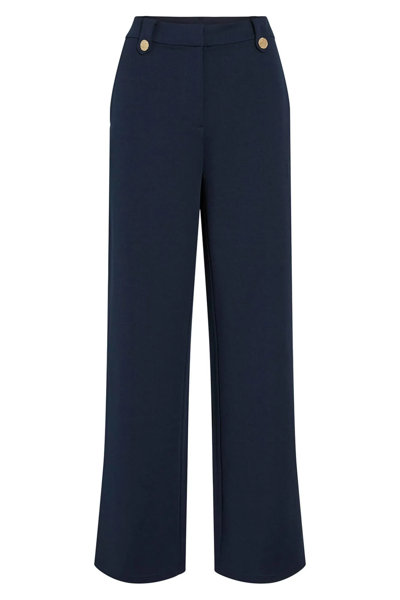 Mujer Vila Pantalones>Pantalón ancho con botones