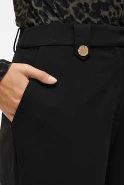 Mujer Vila Pantalones>Pantalón ancho con botones