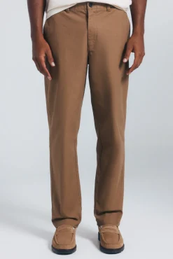 Hombre Springfield Pantalones|Chinos>Pantalón chino canvas straight fit