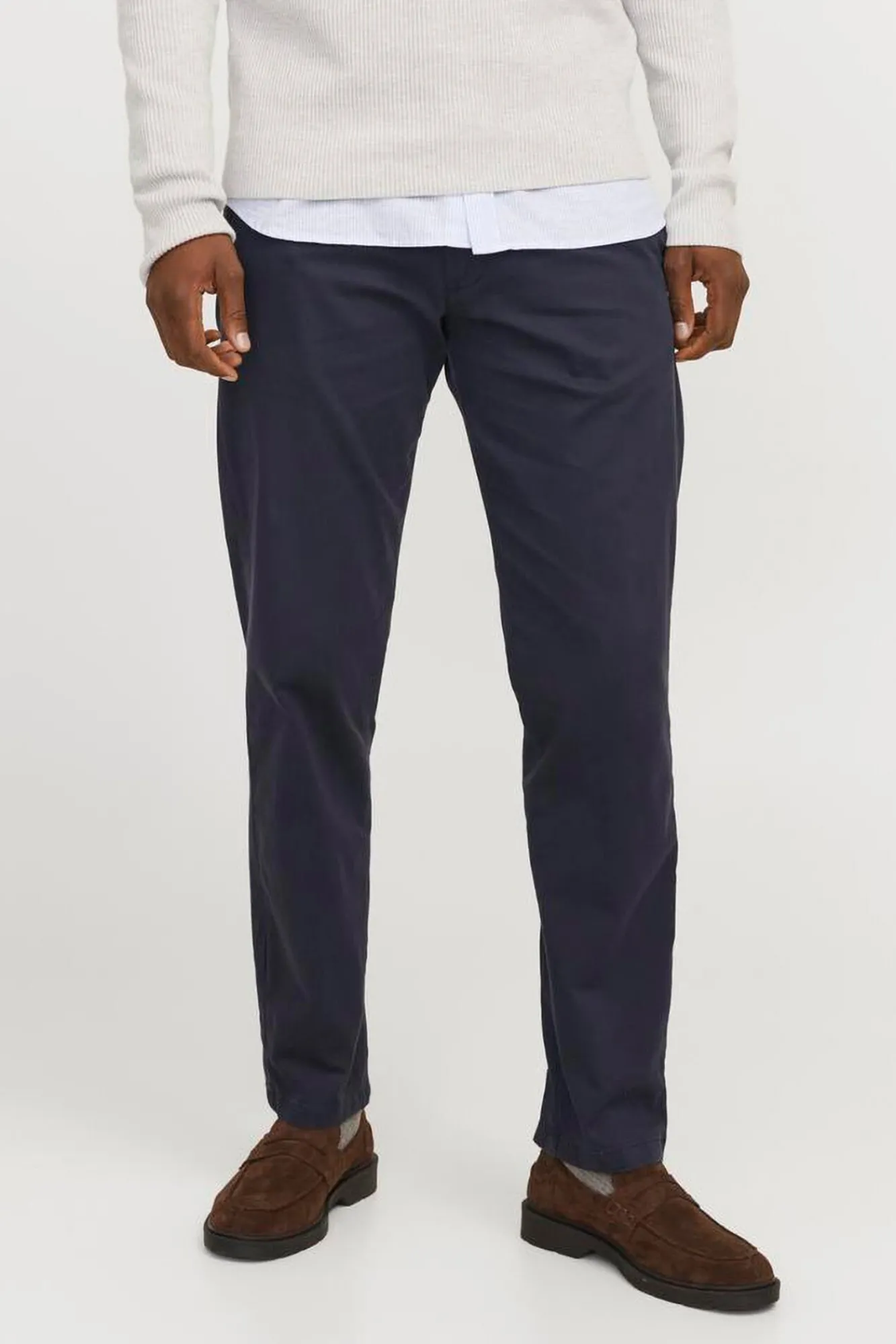 Hombre Jack & Jones Pantalones|Chinos>Pantalón chino de corte relajado