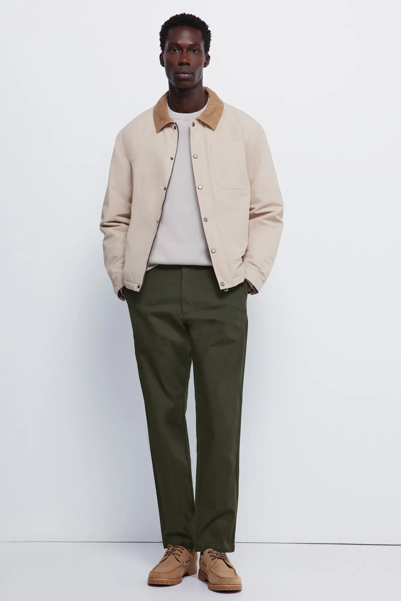 Hombre Springfield Pantalones|Chinos>Pantalón chino dobby comfort fit