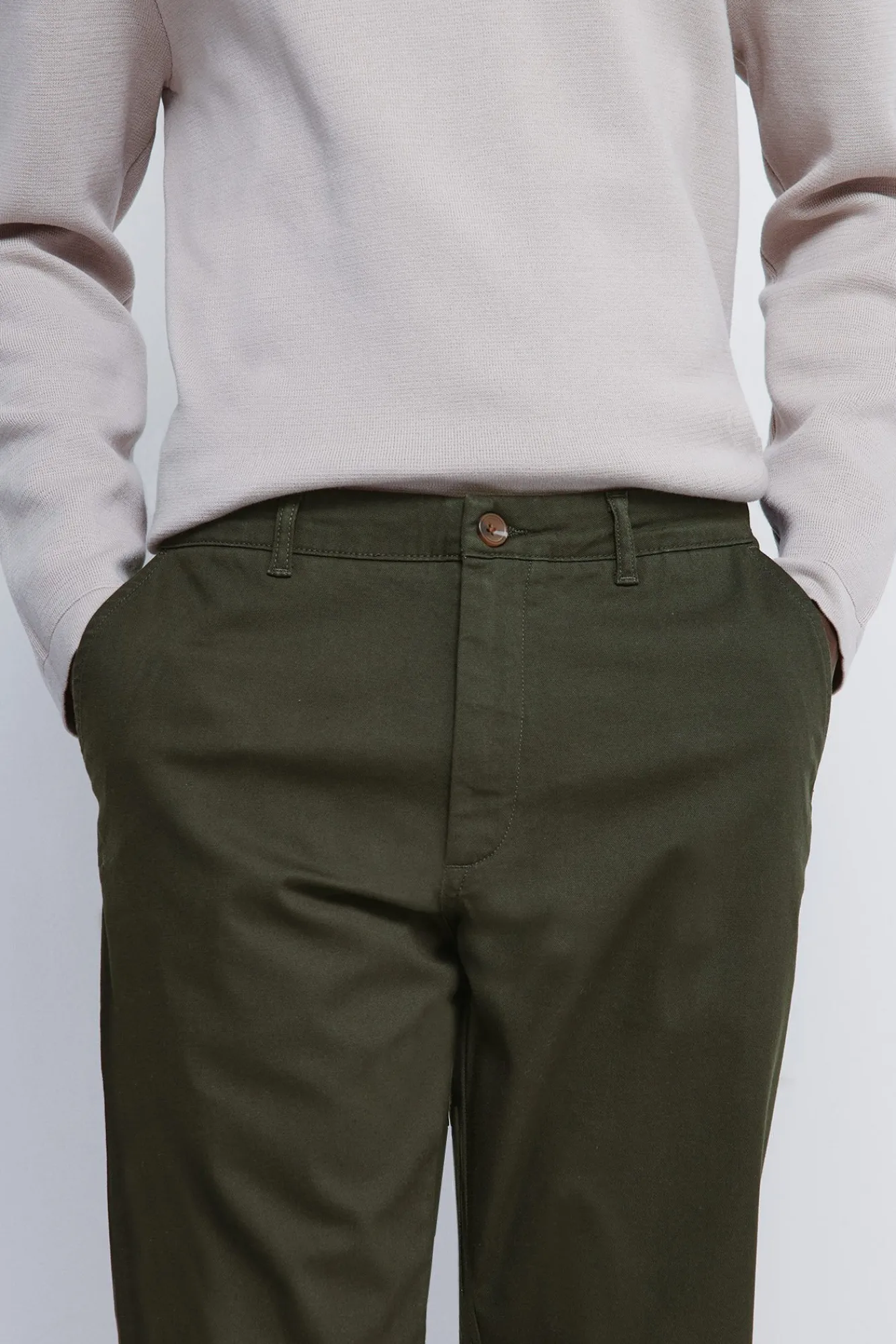 Hombre Springfield Pantalones|Chinos>Pantalón chino dobby comfort fit
