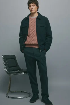 Hombre Springfield Pantalones|Chinos>Pantalón chino jogger comfort fit