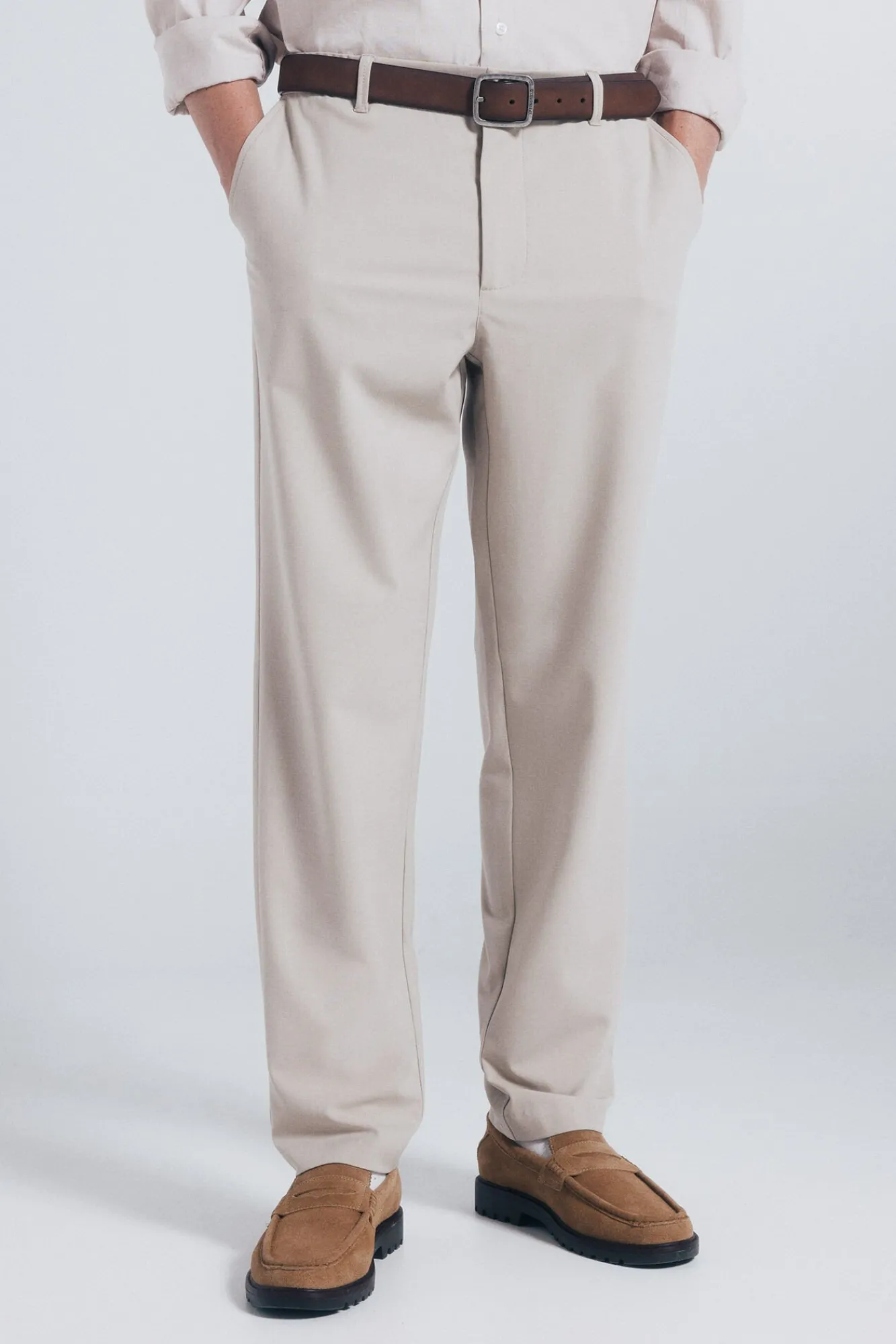 Hombre Springfield Pantalones|Chinos>Pantalón chino jogger comfort fit
