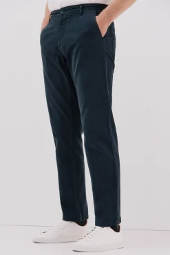 Hombre Cortefiel Pantalones|Chinos>Pantalón chino lavado