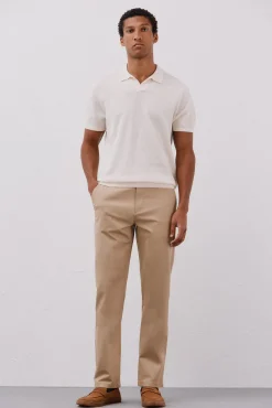 Hombre Cortefiel Pantalones|Chinos>Pantalón chino ligero regular fit