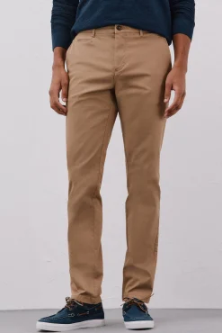 Hombre Cortefiel Pantalones|Chinos>Pantalón chino ligero slim fit