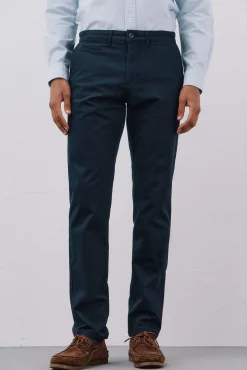 Hombre Cortefiel Pantalones|Chinos>Pantalón chino ligero slim fit