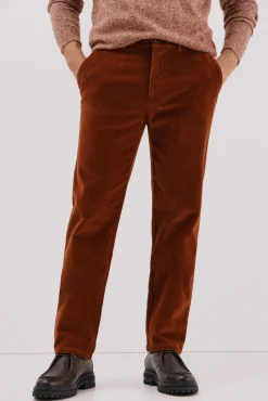 Hombre Cortefiel Pantalones|Chinos>Pantalón chino pana