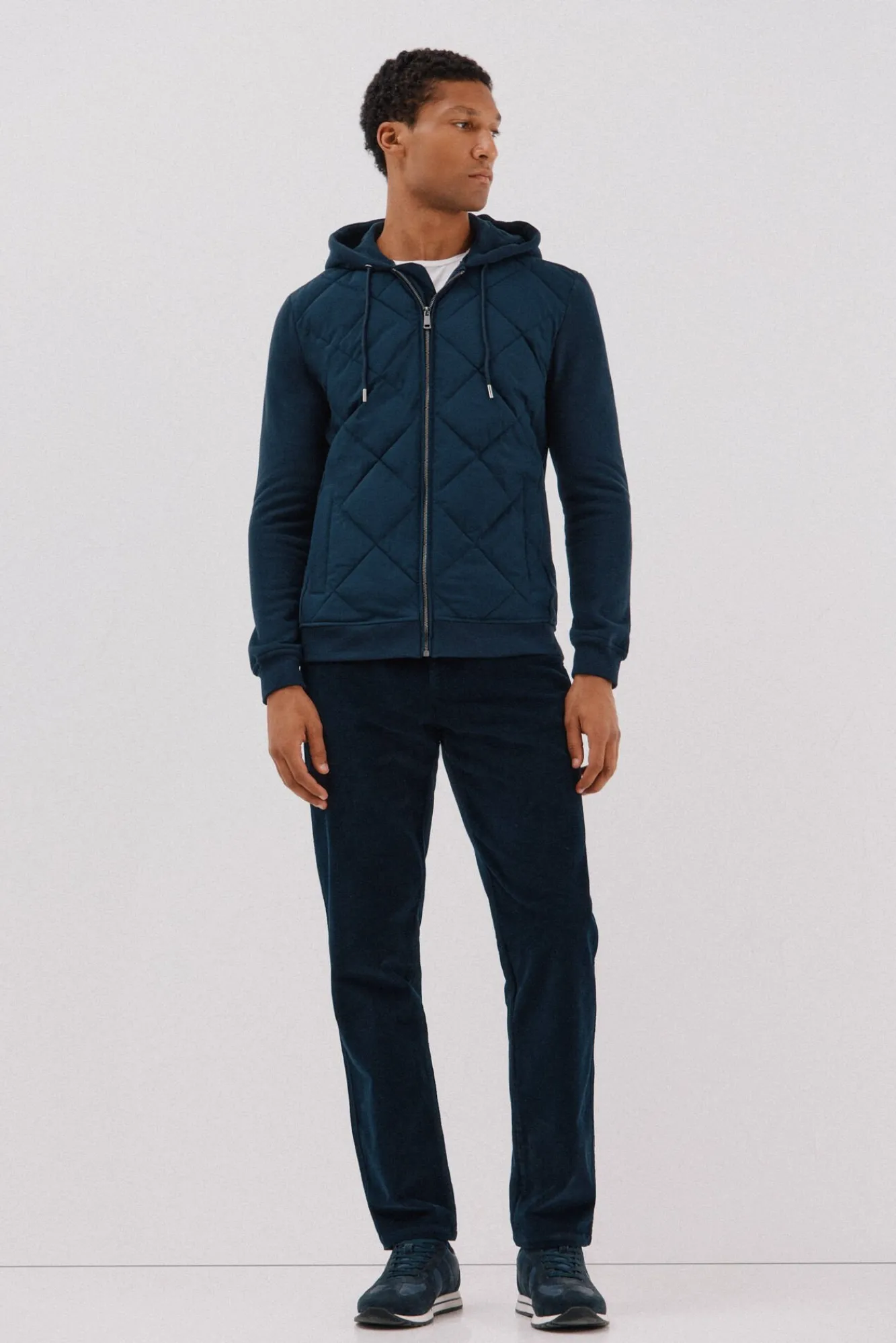 Hombre Cortefiel Pantalones|Chinos>Pantalón chino pana