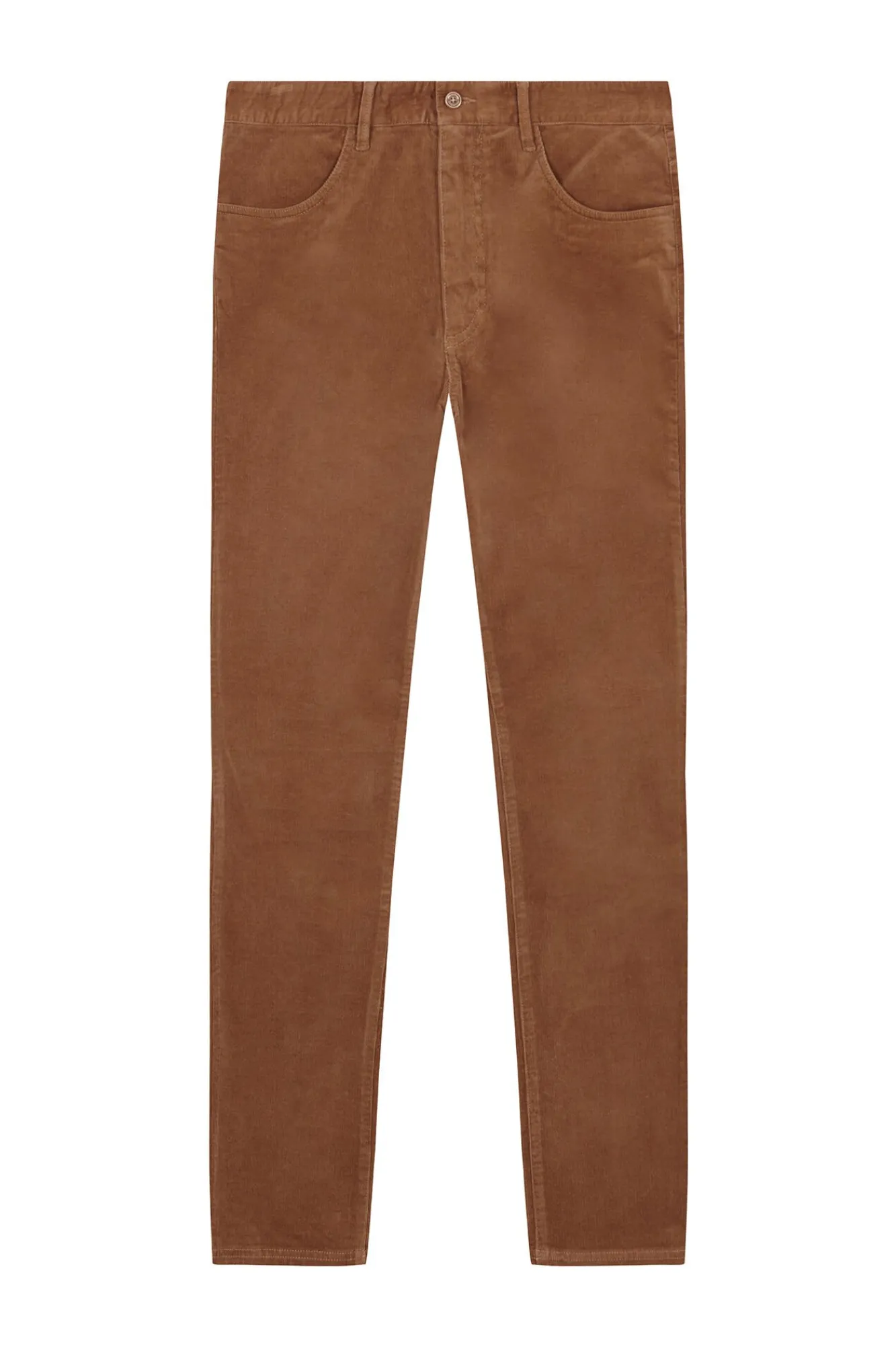 Hombre Pedro del Hierro Pantalones|Chinos>Pantalón chino pana ligera slim fit