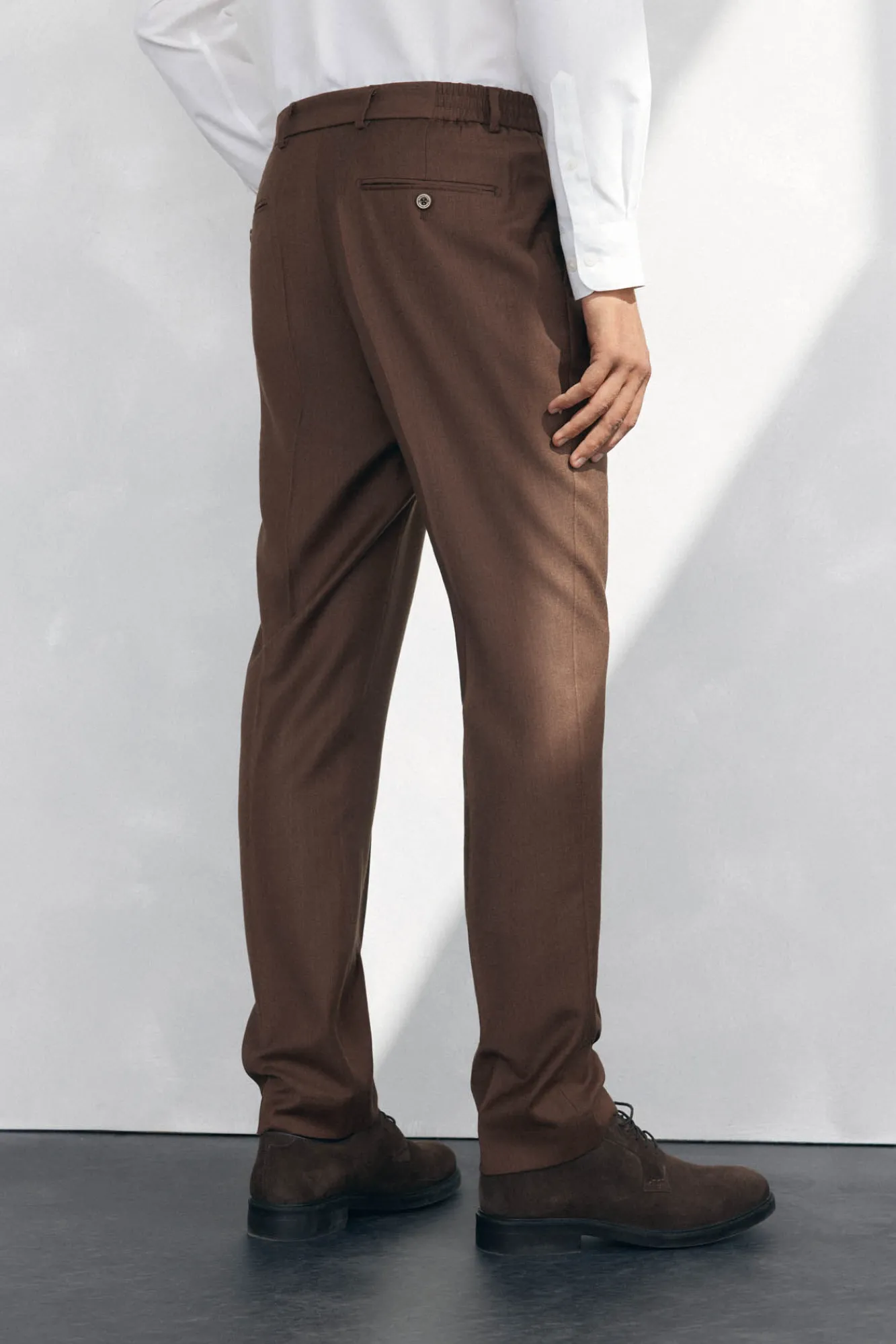 Hombre Pedro del Hierro Pantalones|Chinos>Pantalón chino pinzas regular fit