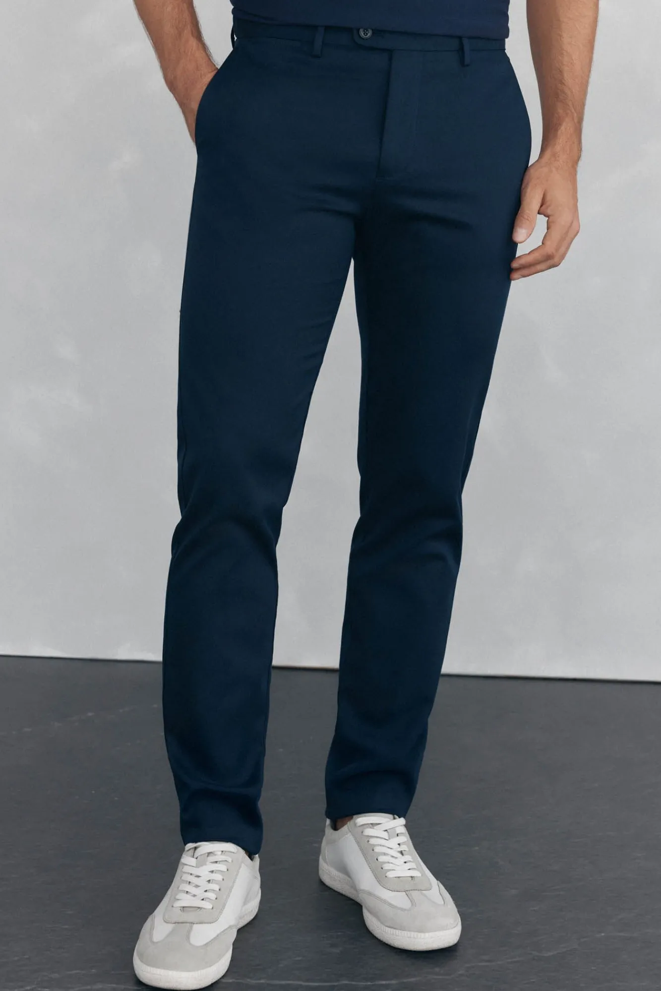 Hombre Pedro del Hierro Pantalones|Chinos>Pantalón chino print slim