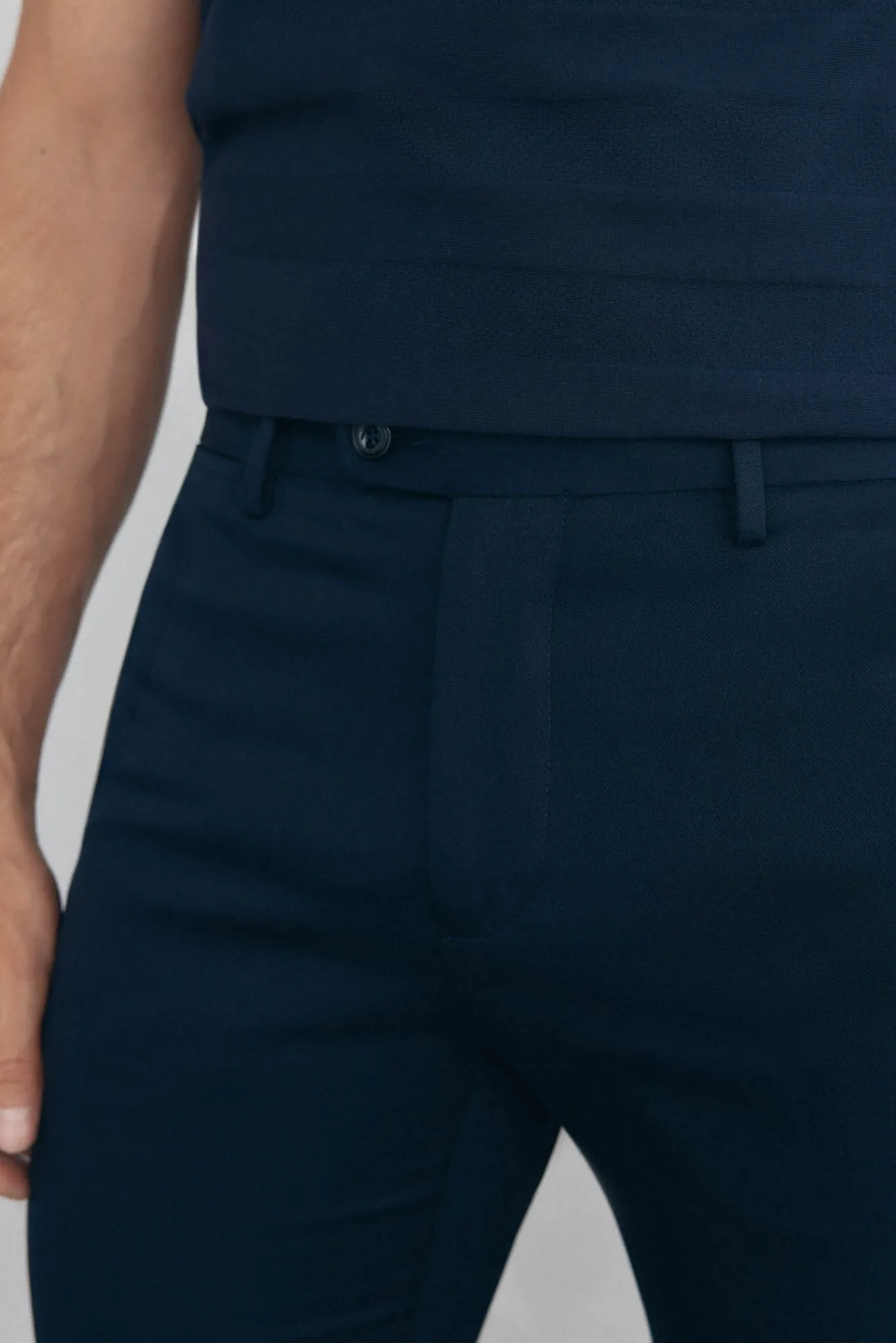 Hombre Pedro del Hierro Pantalones|Chinos>Pantalón chino print slim