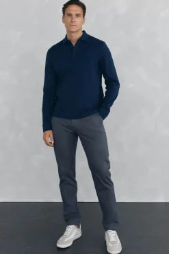 Hombre Pedro del Hierro Pantalones|Chinos>Pantalón chino print slim