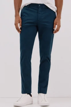 Hombre Cortefiel Pantalones|Chinos>Pantalón chino print slim