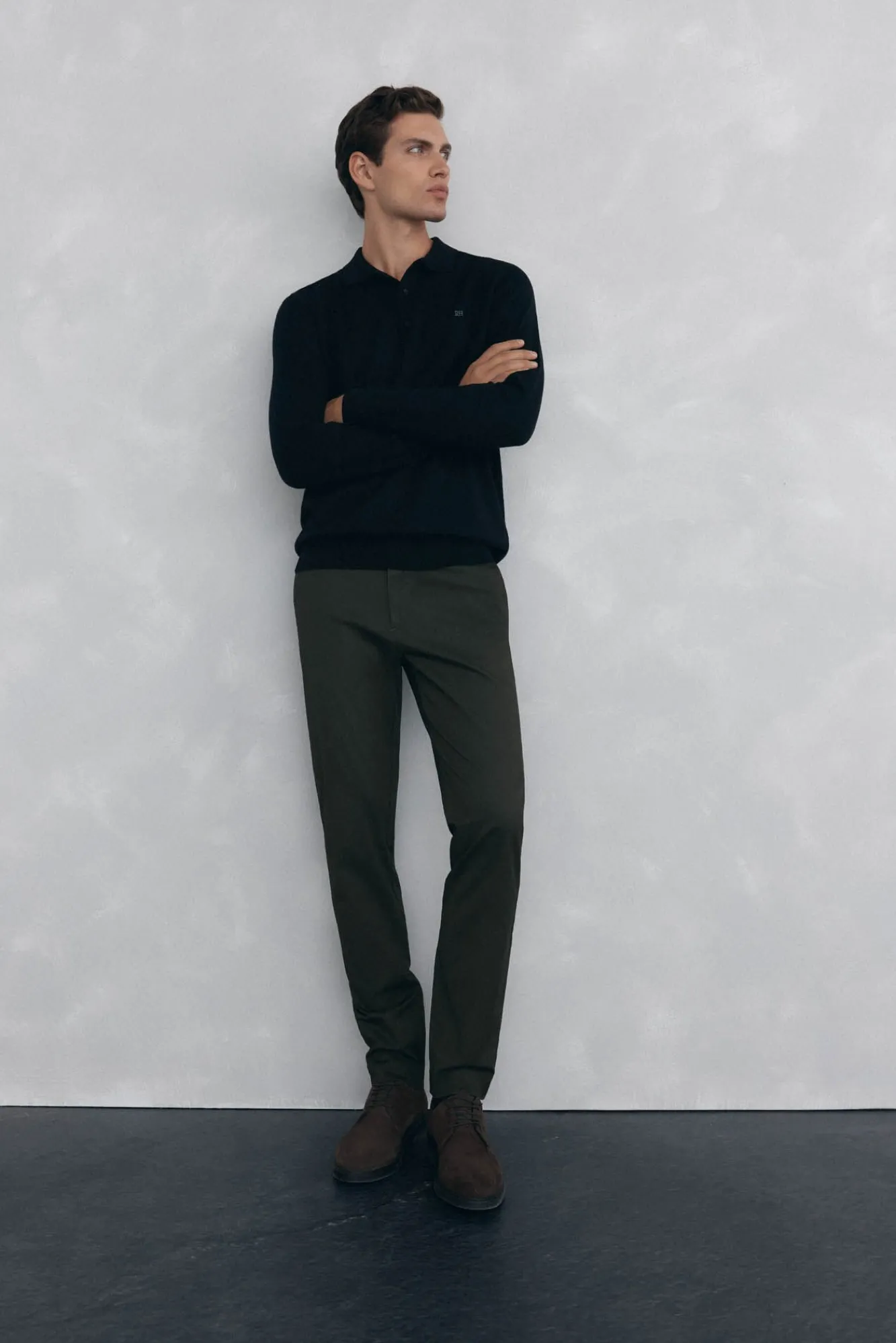 Hombre Pedro del Hierro Pantalones|Chinos>Pantalón chino print slim fit