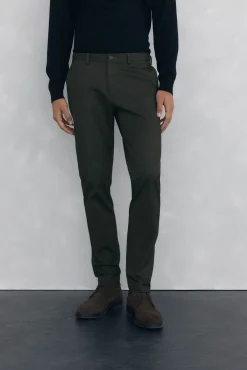 Hombre Pedro del Hierro Pantalones|Chinos>Pantalón chino print slim fit
