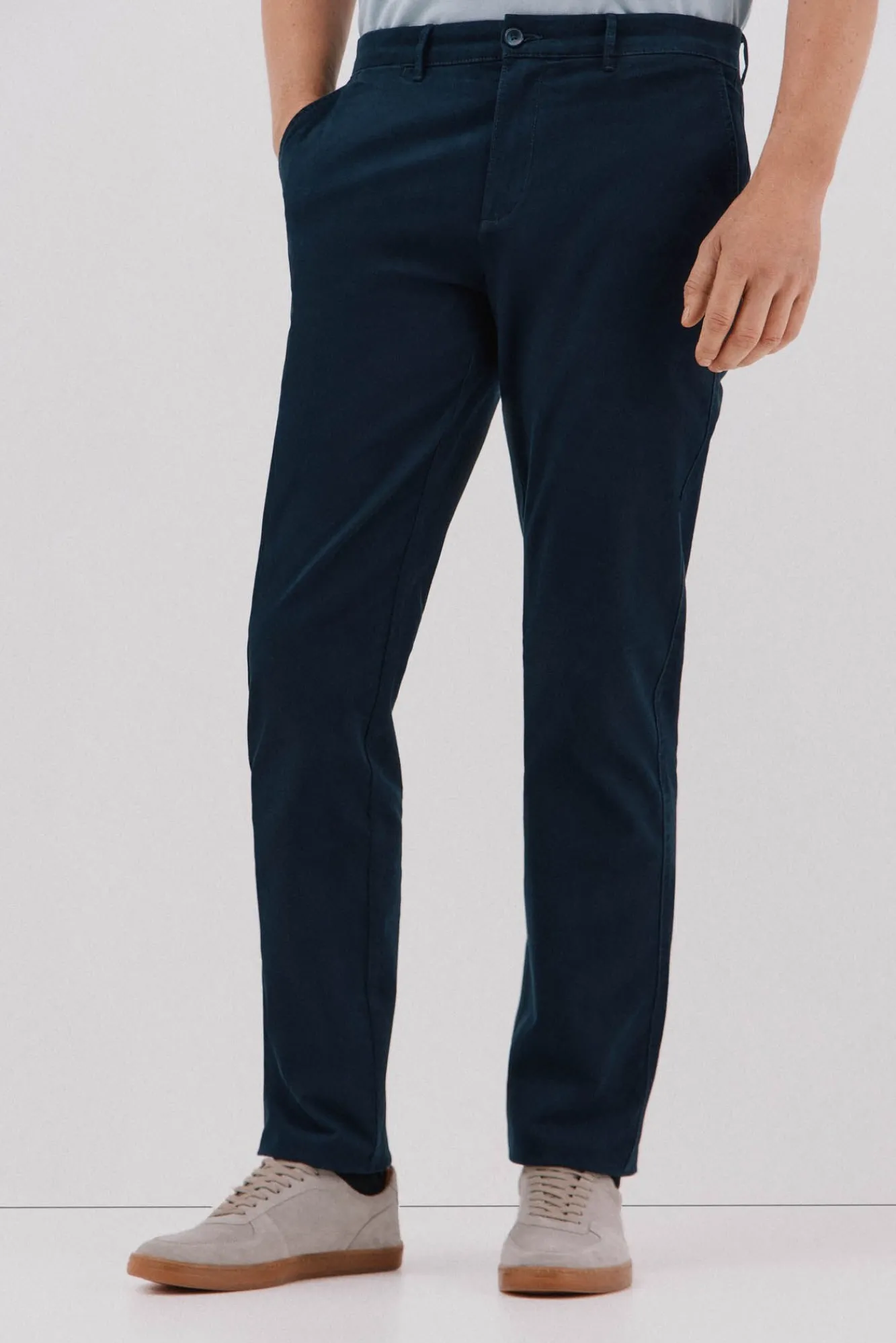 Hombre Cortefiel Pantalones|Chinos>Pantalón chino regular fit