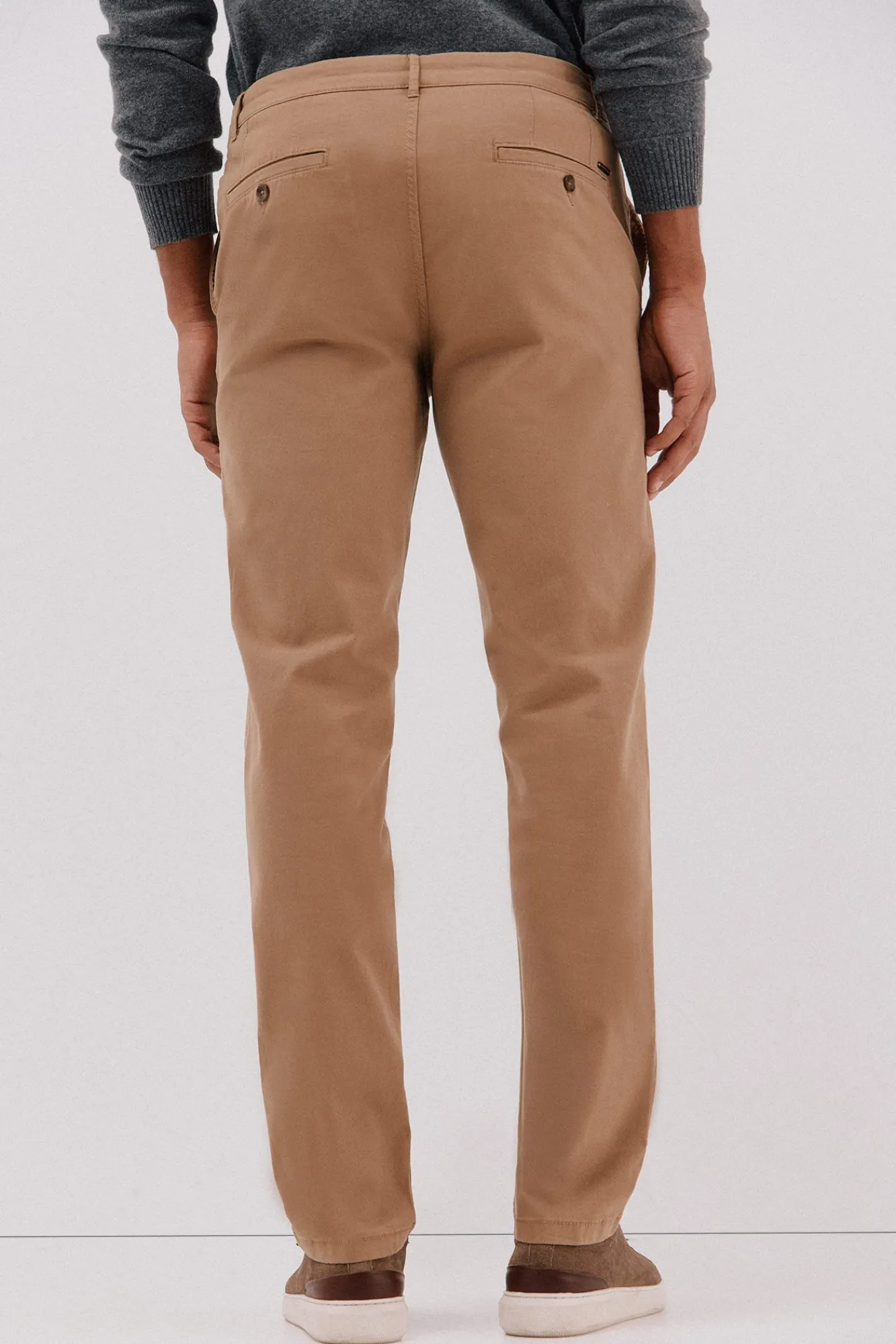 Hombre Cortefiel Pantalones|Chinos>Pantalón chino regular fit