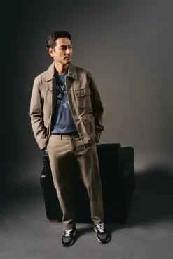 Hombre OOTO Pantalones|Chinos>Pantalón chino slim