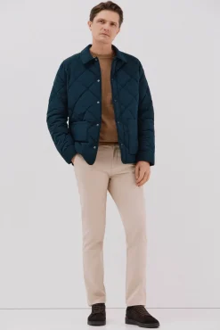 Hombre Cortefiel Pantalones|Chinos>Pantalón chino slim fit