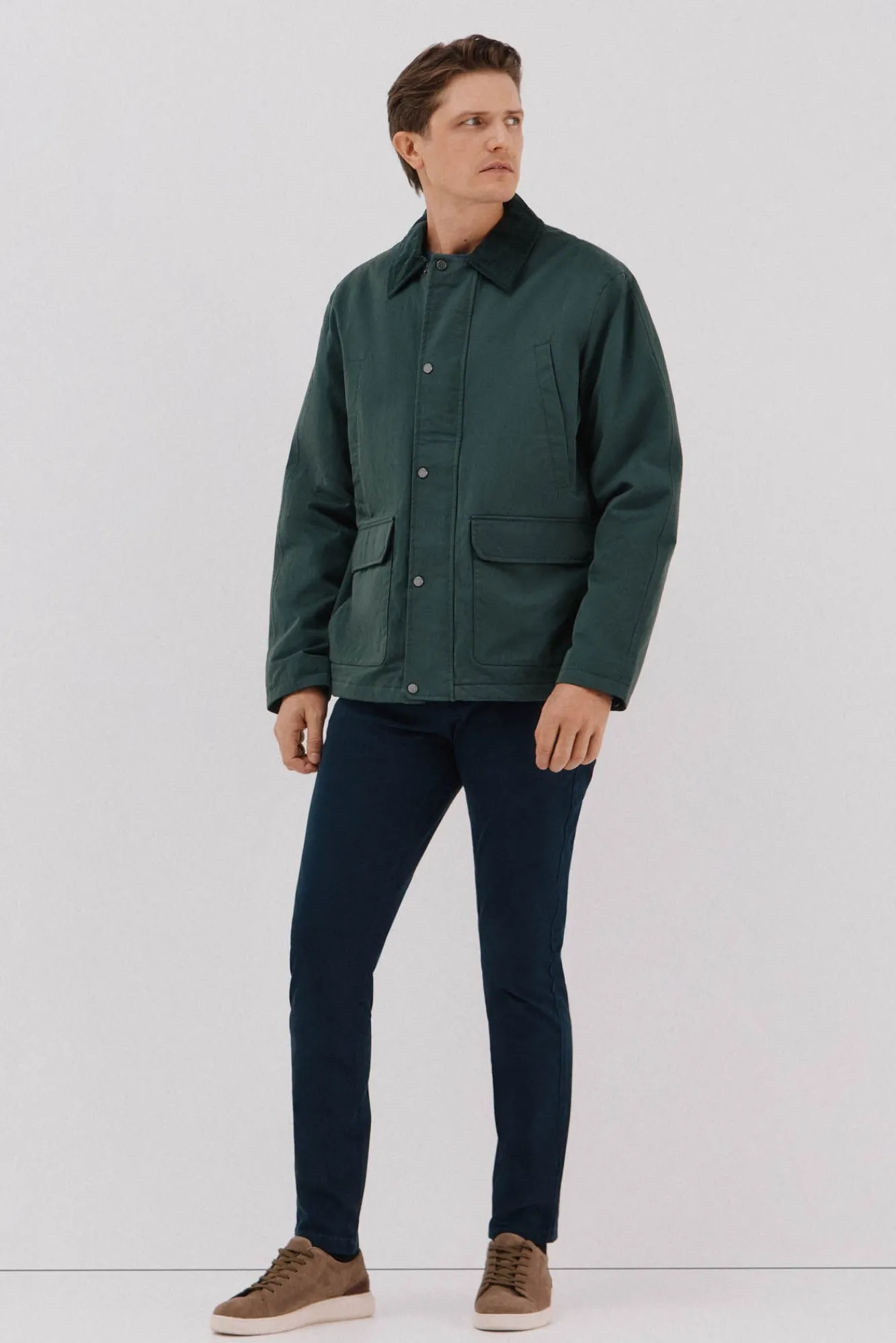 Hombre Cortefiel Pantalones|Chinos>Pantalón chino slim fit