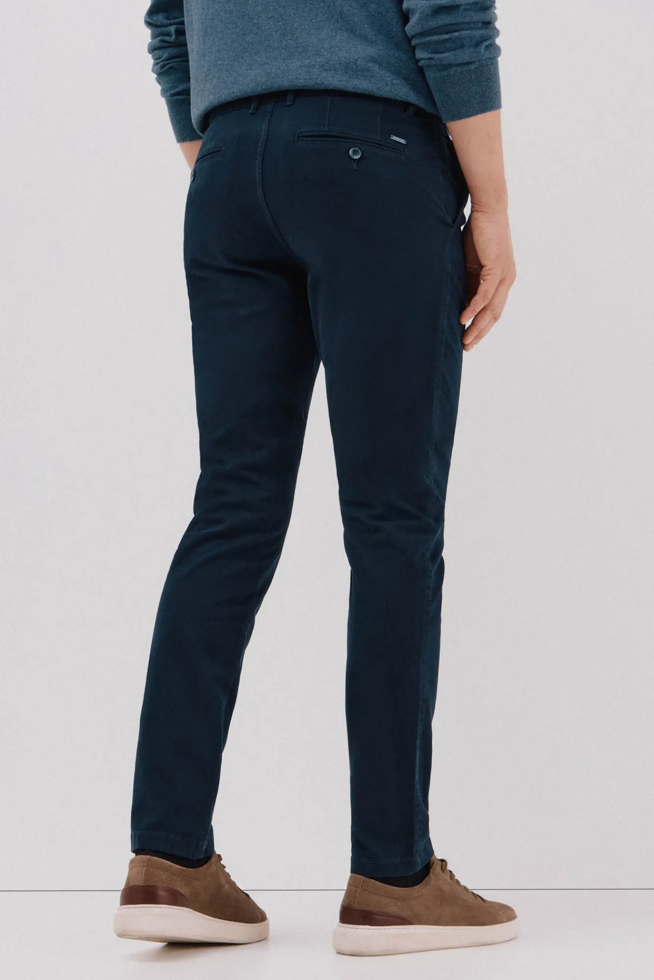 Hombre Cortefiel Pantalones|Chinos>Pantalón chino slim fit