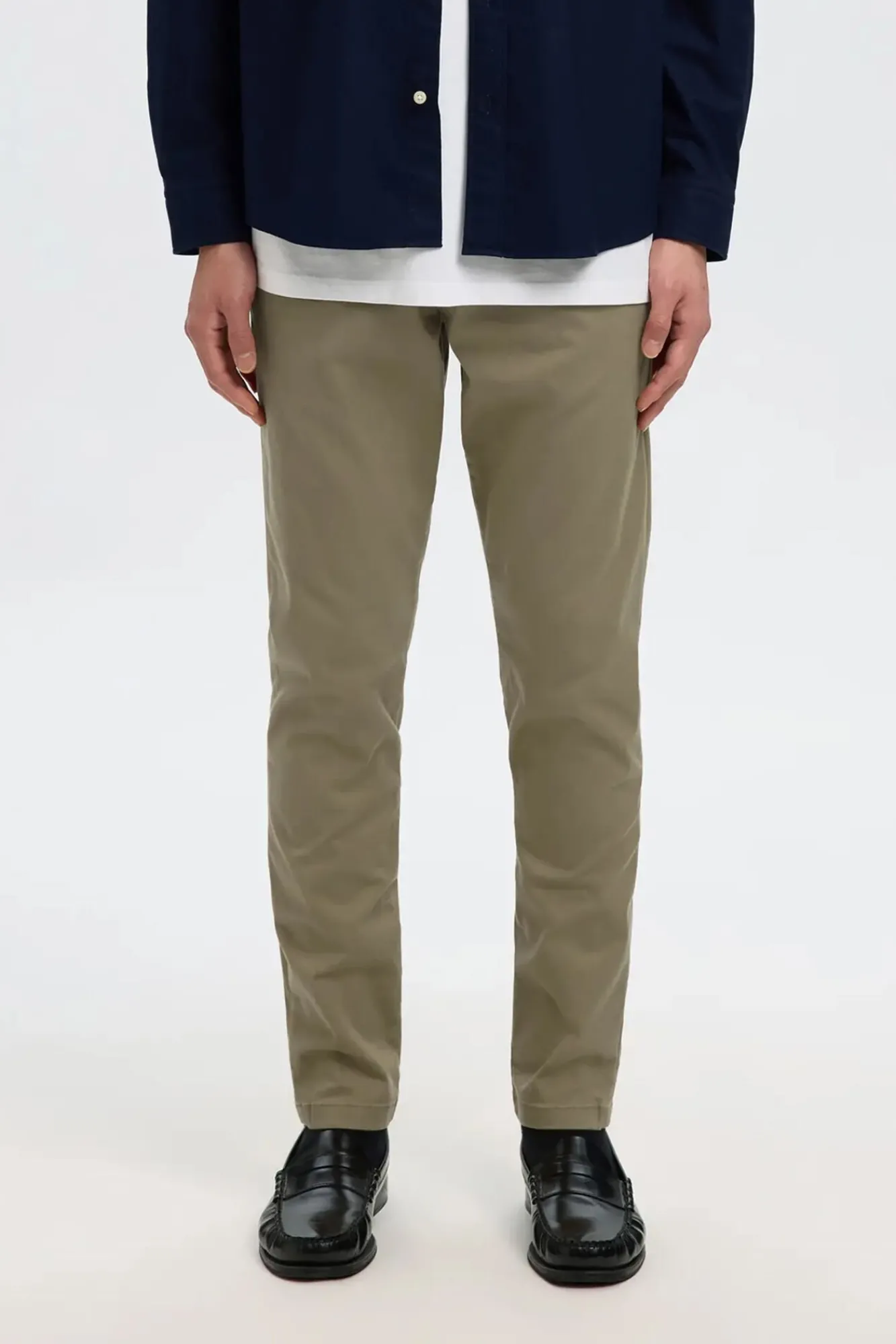 Hombre Selected Pantalones|Chinos>Pantalón chino Slim Fit confeccionado con algodón orgánico