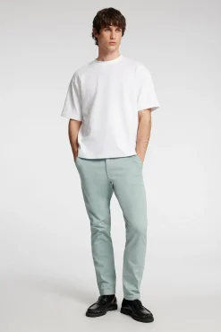 Hombre Selected Pantalones|Chinos>Pantalón chino Slim Fit confeccionado con algodón orgánico