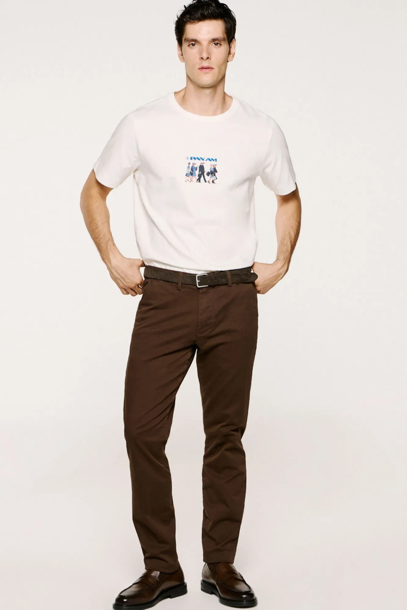 Hombre Selected Pantalones|Chinos>Pantalón chino Slim Fit confeccionado con algodón orgánico