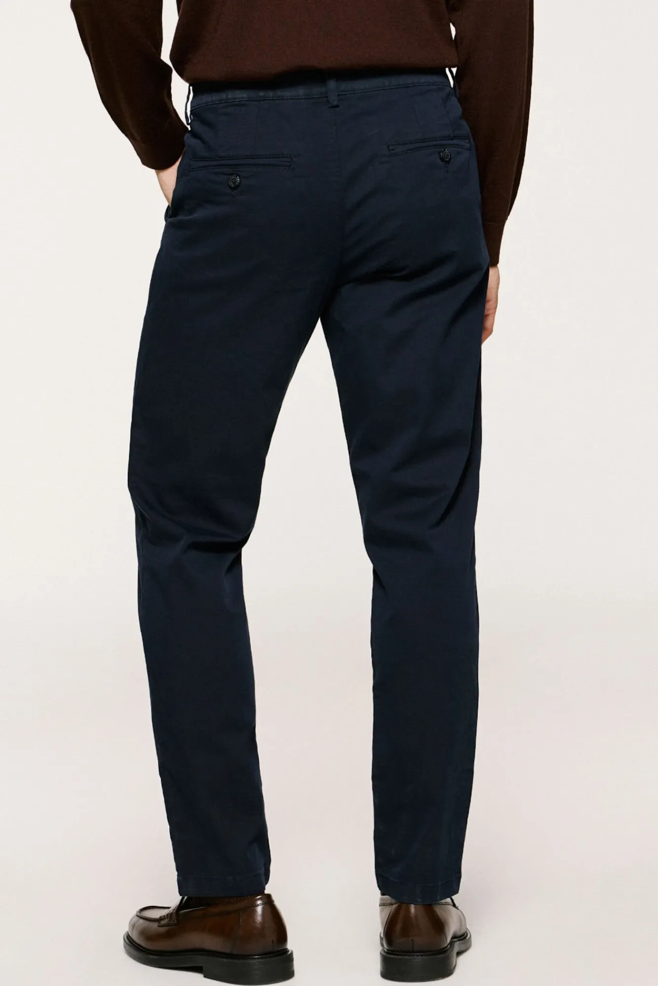 Hombre Selected Pantalones|Chinos>Pantalón chino Slim Fit confeccionado con algodón orgánico