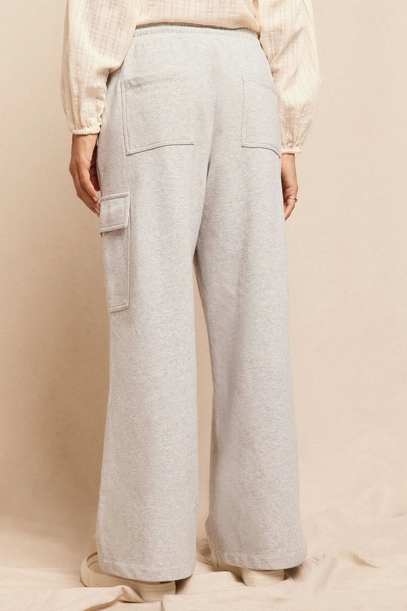 Mujer Slowlove Pantalones>Pantalón de chandal cargo