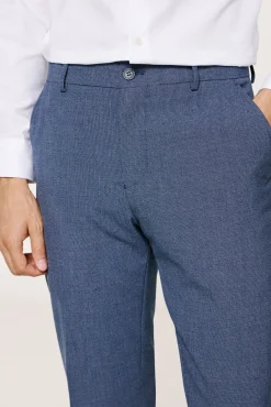 Hombre Selected Pantalones De Vestir|Pantalones>Pantalón de traje Slim Fit confeccionado con materiales reciclados.